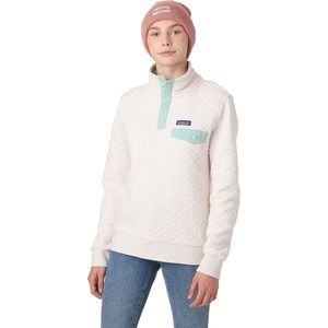 Women's Organic Cotton Quilt Snap-T® Pullover size M